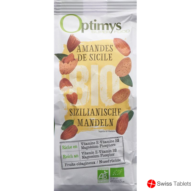 Optimys almonds Bio 200 g