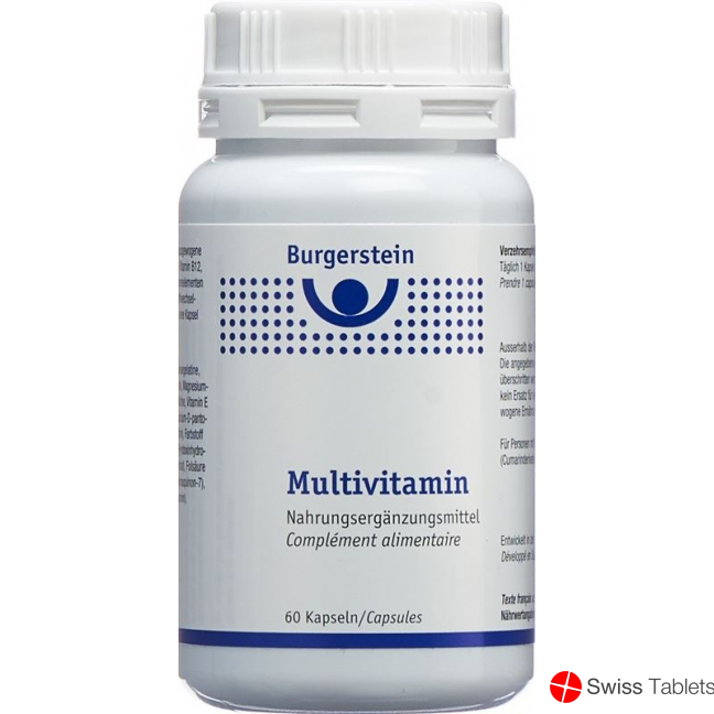 BURGERSTEIN Multivitamin capsules buy online