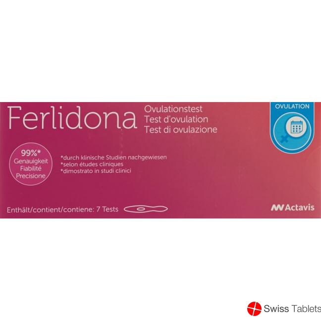Ferlidona Ovulationstest 7 Stück buy online