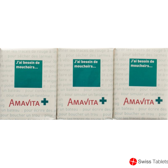 Amavita Mouchoir En Papier Francais 9x 5 Stück buy online