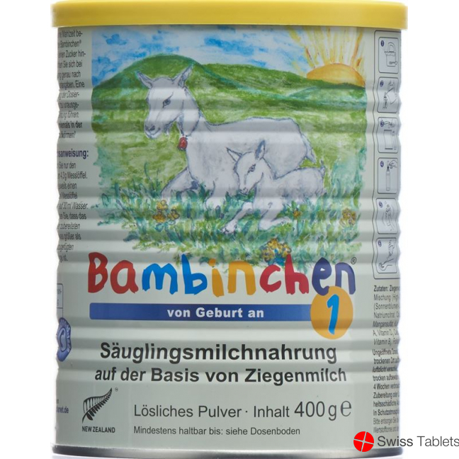 Bambinchen 1 beginning dairy goats milk Ds 400 g