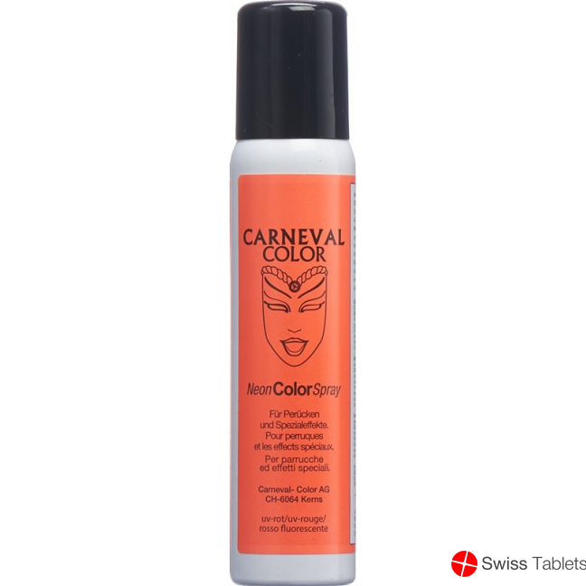Carneval Color Neon Color Spray Leuchtrot 100ml buy online
