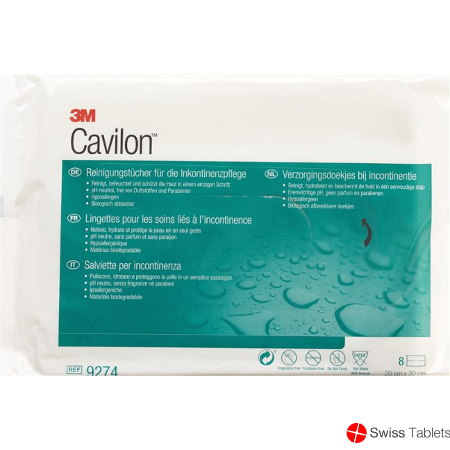 3M Cavilon Reinigungstücher F Inkonti 3in1 8 Stück buy online