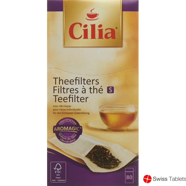 Cilia Teefilter Grösse S 80 Stück buy online