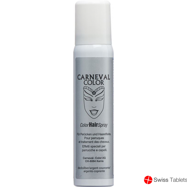 Carneval Color Hair Spray Silber 100ml buy online