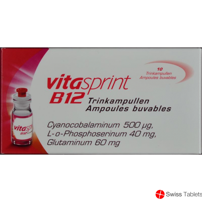Vita Sprint B12 drinking Lös (D) 10 pcs