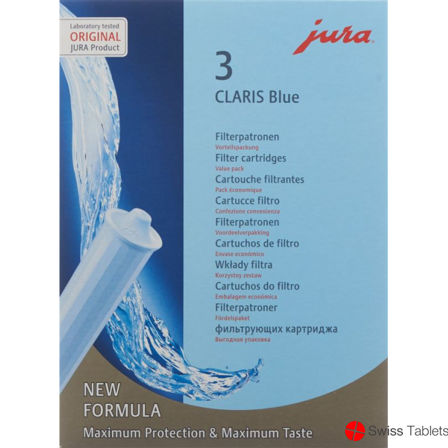 JURA Claris Blue filter cartridge 3 pcs