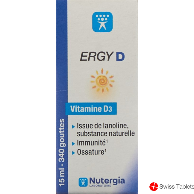 Nutergia Ergy D Bottle 15ml buy online