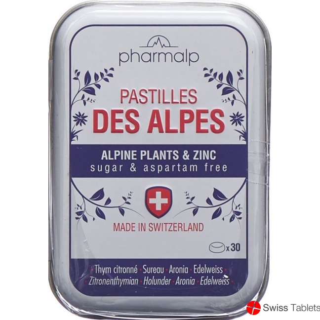 Pharmalp Pastilles Des Alpes 30 pieces
