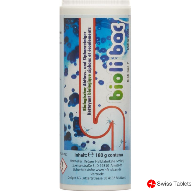 Biolibac P Biologischer Ablaufreinig Granulat Dose 180g buy online