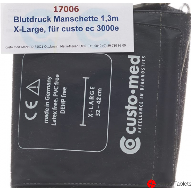 Custo Med Custo Bd Cuff XL For Ec 3000e buy online