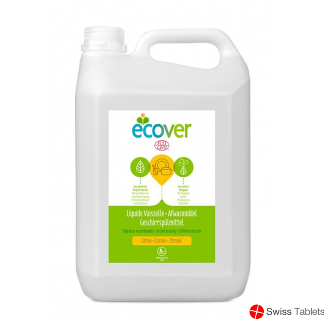 Ecover dishwashing liquid lemon Essential 5 lt
