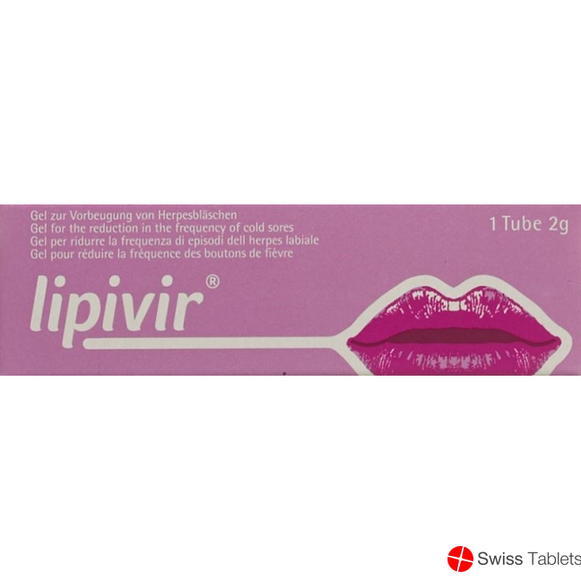 lipivir prophylaxis against herpetic vesicles Tb 2 g