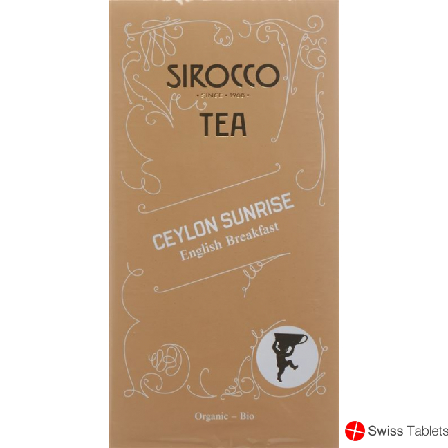 Sirocco Ceylon tea bags Sunrise 20 pcs