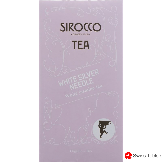 Sirocco 20 pieces teabags white silver needle