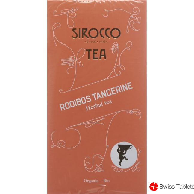 Sirocco Rooibos tea bags Tangerine 20 pieces