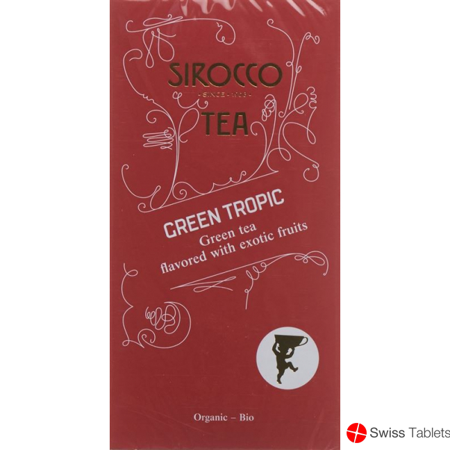 Sirocco 20 green tropic teabags