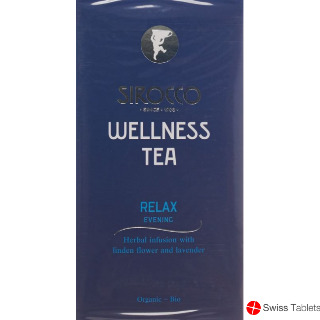 Sirocco 20 pcs tea bags relax