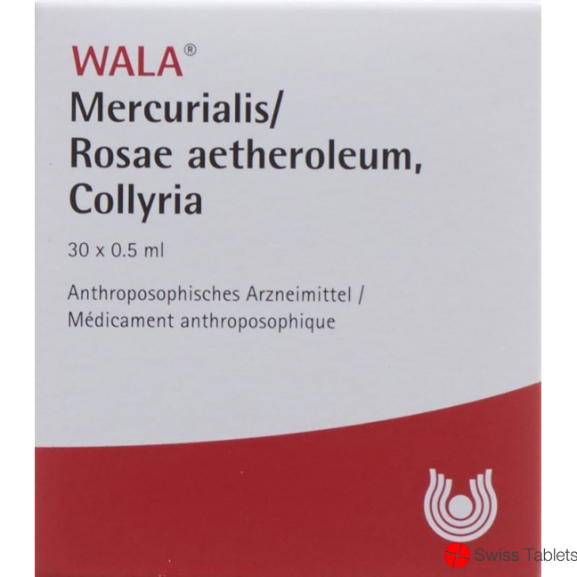 Wala Mercurialis / Rosae aetheroleum Gd Opht 30 Monodos 0.5 ml Wala Mercurialis / Rosae aetheroleum Gd Opht 30 Monodos 0.5 ml