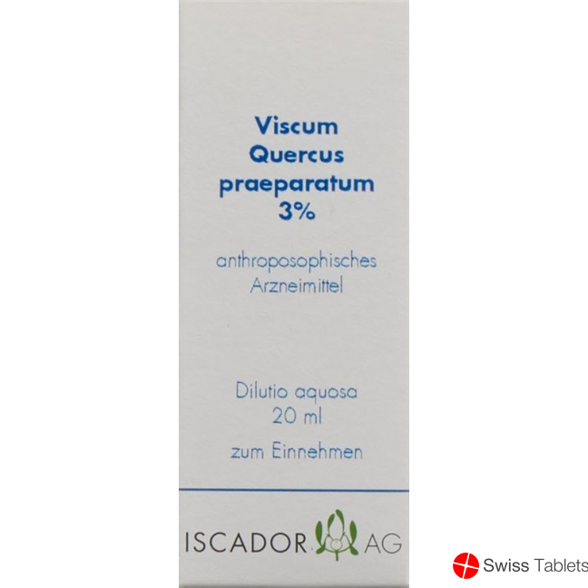 Iscador Viscum Quercus Praeparatum 3% Dilutio aquosa 20 ml
