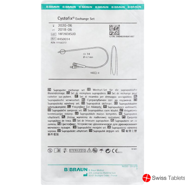 Cystofix Ballon-Wechselbe Ch14 40cm Ger Fuehrungsd buy online
