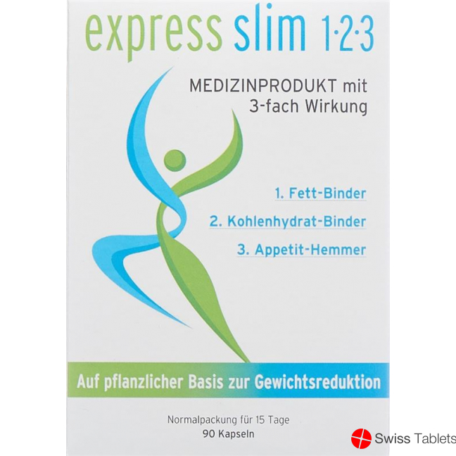 express slim 1-2-3 Kaps with 3-fold effect 90 pcs