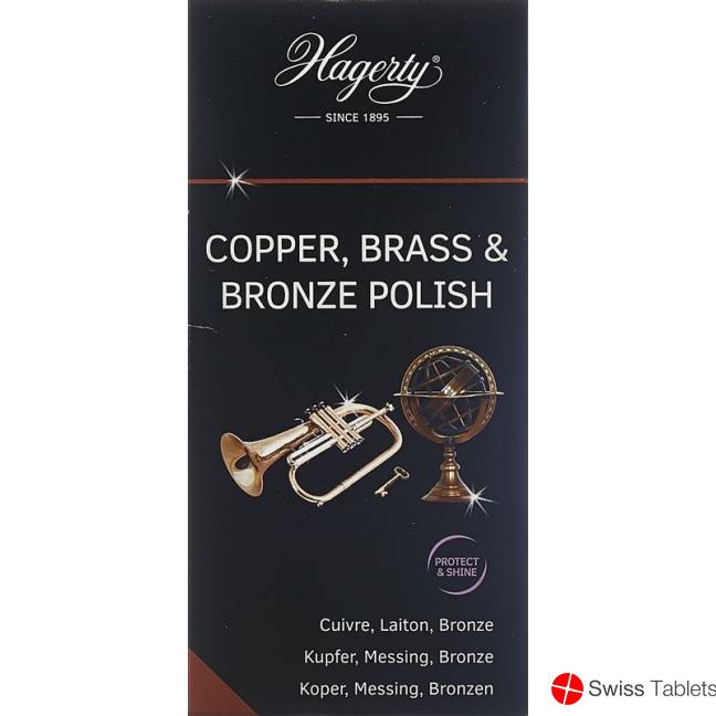 Hagerty Copper Brass Bronze Polish Bottle 250 ml buy online