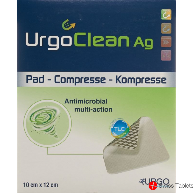 Urgoclean Ag Hydro Polyacryl 10x12cm Haft 10 Stück buy online