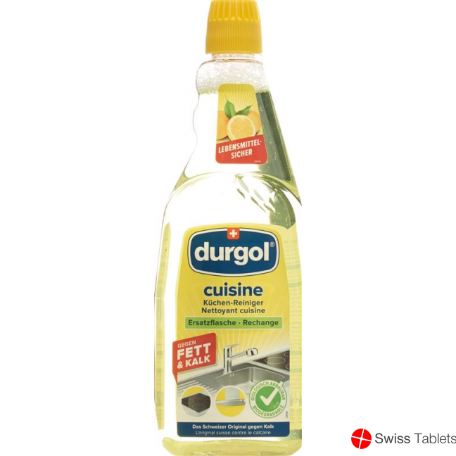 durgol cuisine kitchen cleaner replacement bottle 600 ml