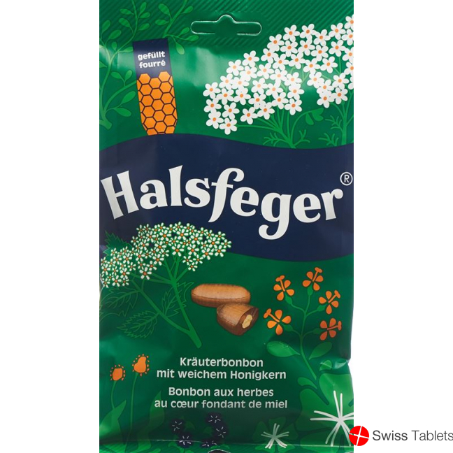 Halsfeger Kräuterbonbon Beutel 90g buy online