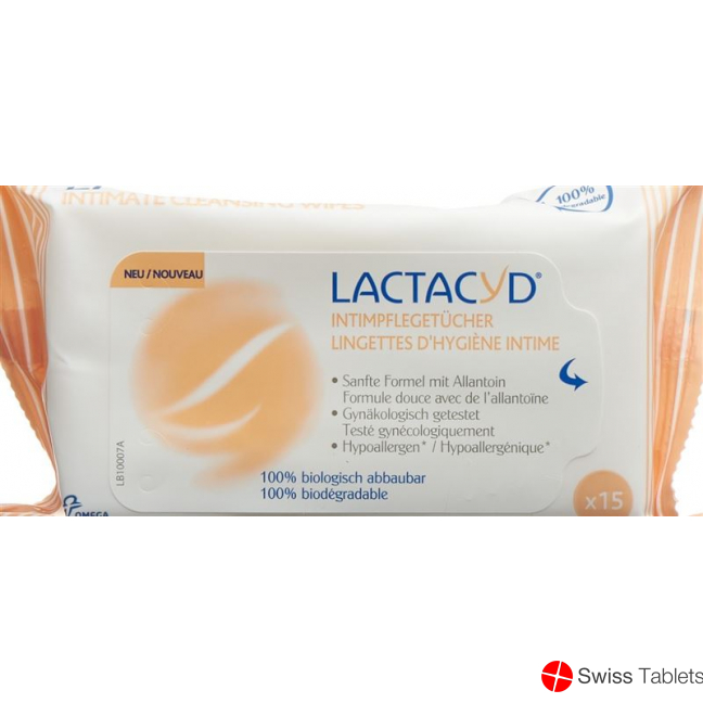 Lactacyd Intimpflegetücher 15 Stück buy online