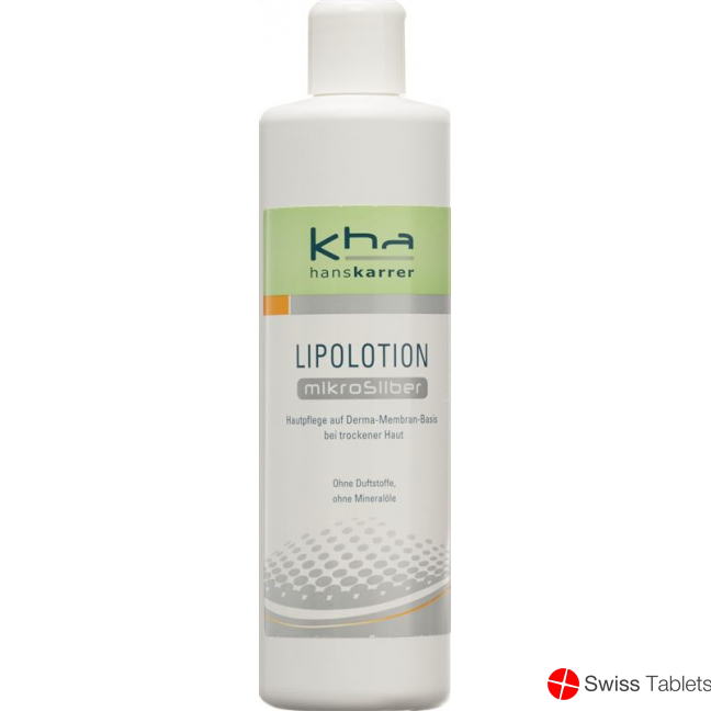 Hans Karrer Lipolotion Mikrosilber Flasche 500ml buy online