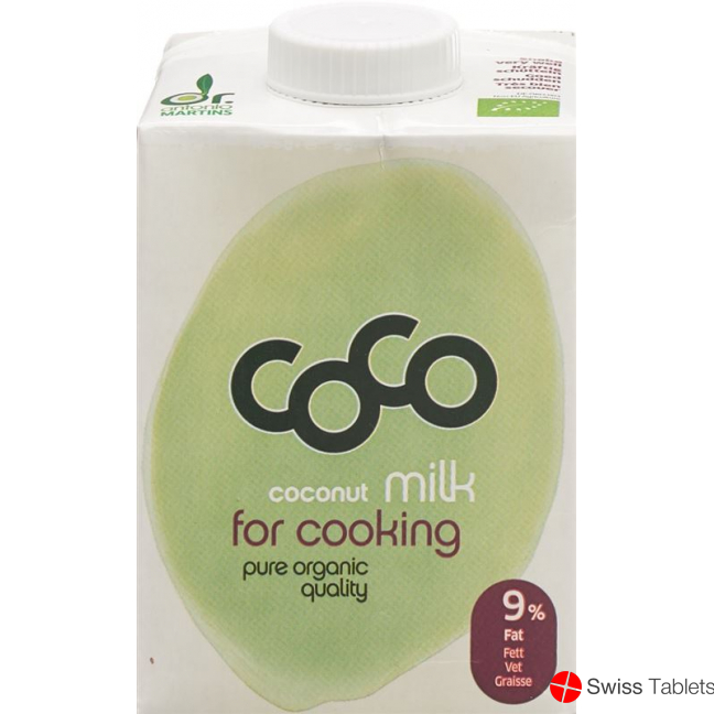 Dr Martins Coco Milk Zum Kochen Bio Tetra 5dl buy online