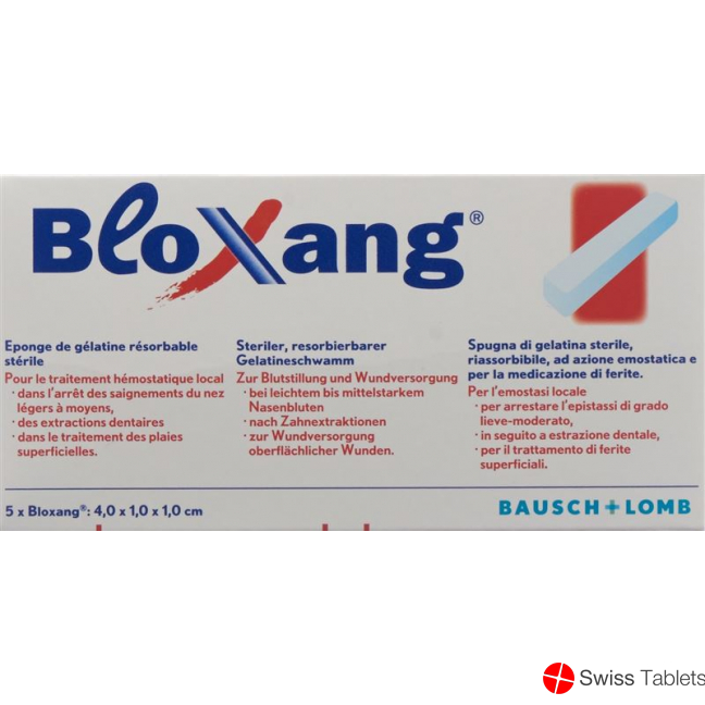 Bloxang Strips/steriler Gelatineschwamm 5 Stück buy online