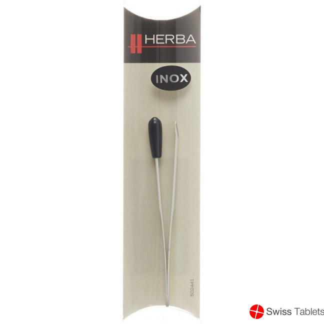 Herba tweezers inclined inox white buy online