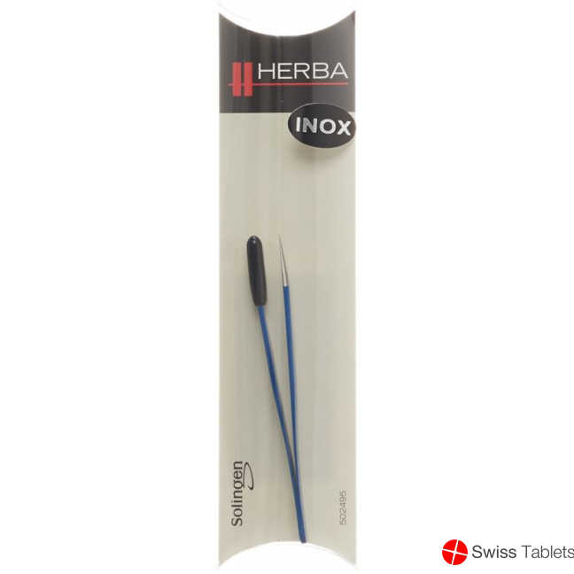 Herba Tweezers Pointed Inox Blue buy online Herba Tweezers Pointed Inox Blue buy online