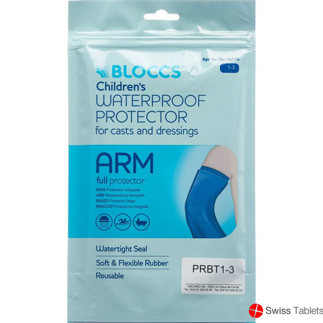 Bloccs Bad Dusch Wasserschutz Arm 17-28/43cm Kind buy online