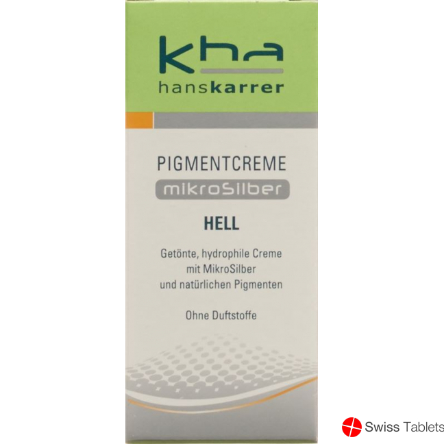Hans Karrer Pigmentcreme Mikrosilber Hell 20ml buy online