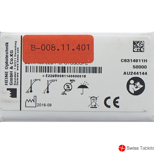 Heine otoscope Beta 400 Led 3.5v and tips buy online
