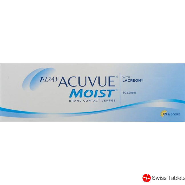 1-day Acuvue Moist Tag -1.75dpt Bc 8.5 180 Stück buy online