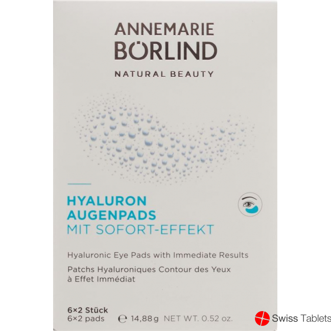 Boerlind Hyaluron Augenpads mit Sofort-Effekt 6 Stück buy online