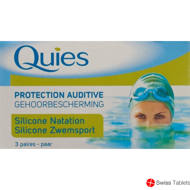Quies Gehoerschutz Silikon 3 Paar buy online