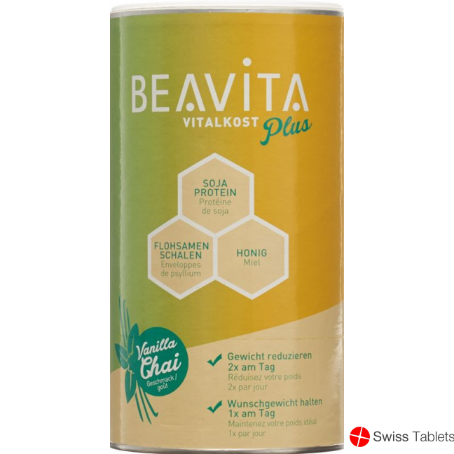 BEAVITA Vitalkost Plus Vanilla Chai Dose 572g buy online