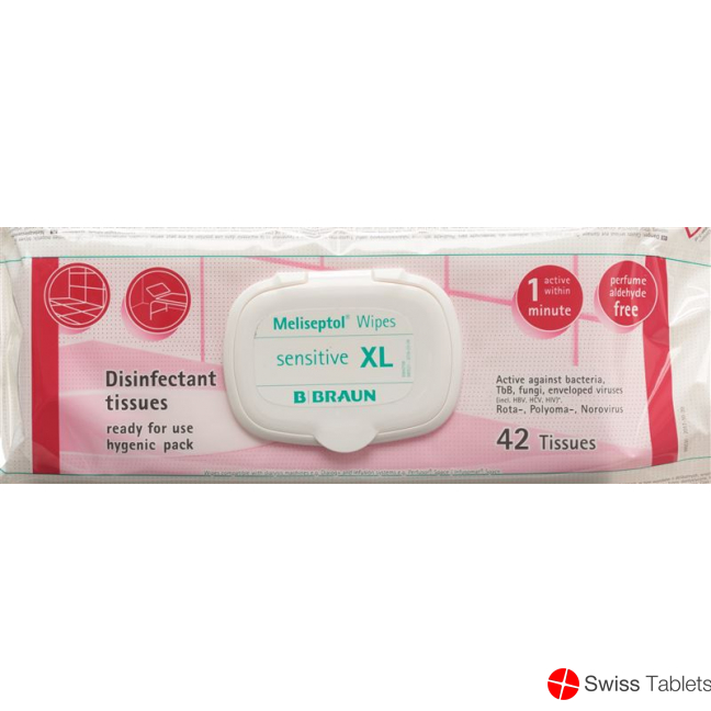 Meliseptol Wipes Sensitive XL (flowpack) buy online