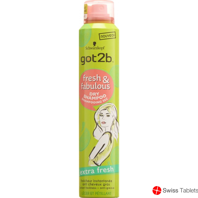 Got2b Fresh&fabulous Dry Shampoo Regular 200ml buy online
