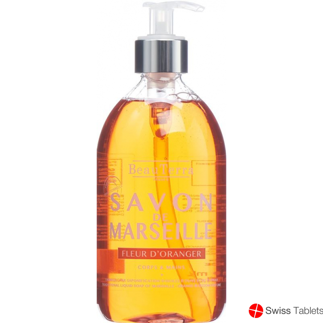 Beauterra Flüssigseife Marseille Orangenbl 500ml buy online