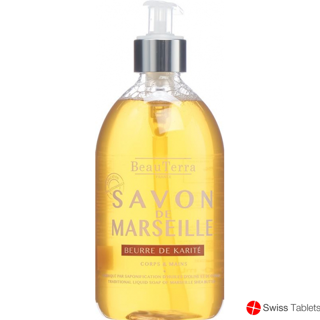 Beauterra Flüssigseife Marseille Karite 500ml buy online