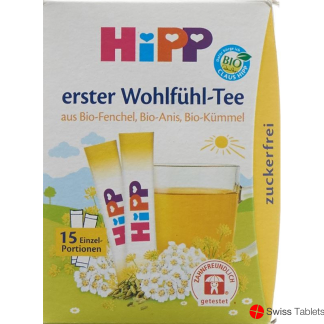 Hipp Baby Wohlfühl-tee (neu) 15 Stick 0.36g buy online