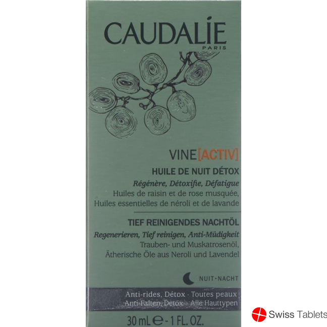 Caudalie Vineactiv Detox Nachtöl 30ml buy online