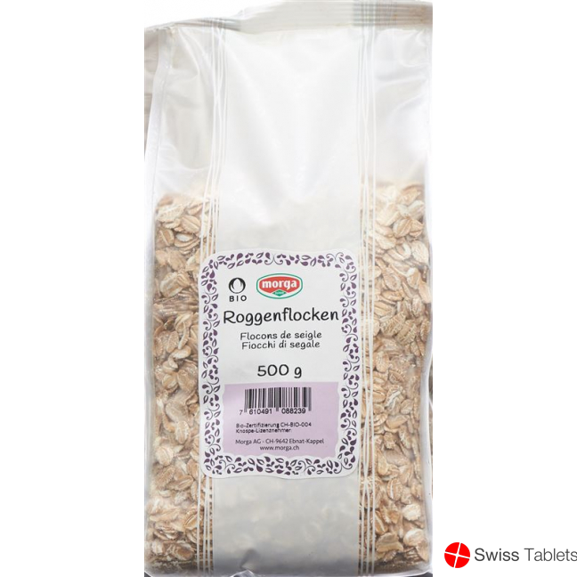 Holle Roggenflocken Knospe Bio 500g buy online